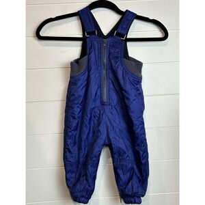 Baby Gap Blue Snow Bibs 6-12 Months